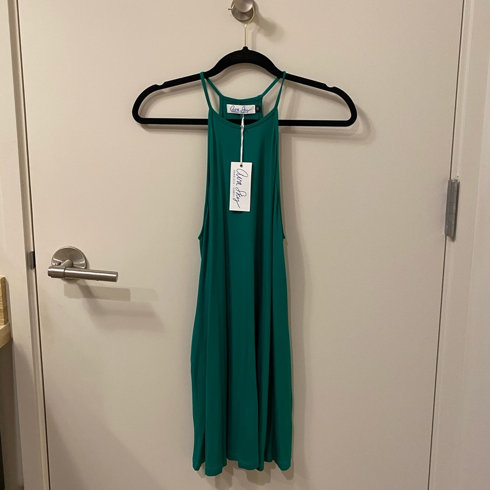 NWT Ava Sky Dress Seneca in Emerald